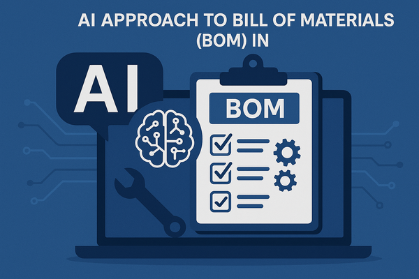 AI Approach to Bill of Materials (BOM) in Computerized Maintenance Management Systems (CMMS)